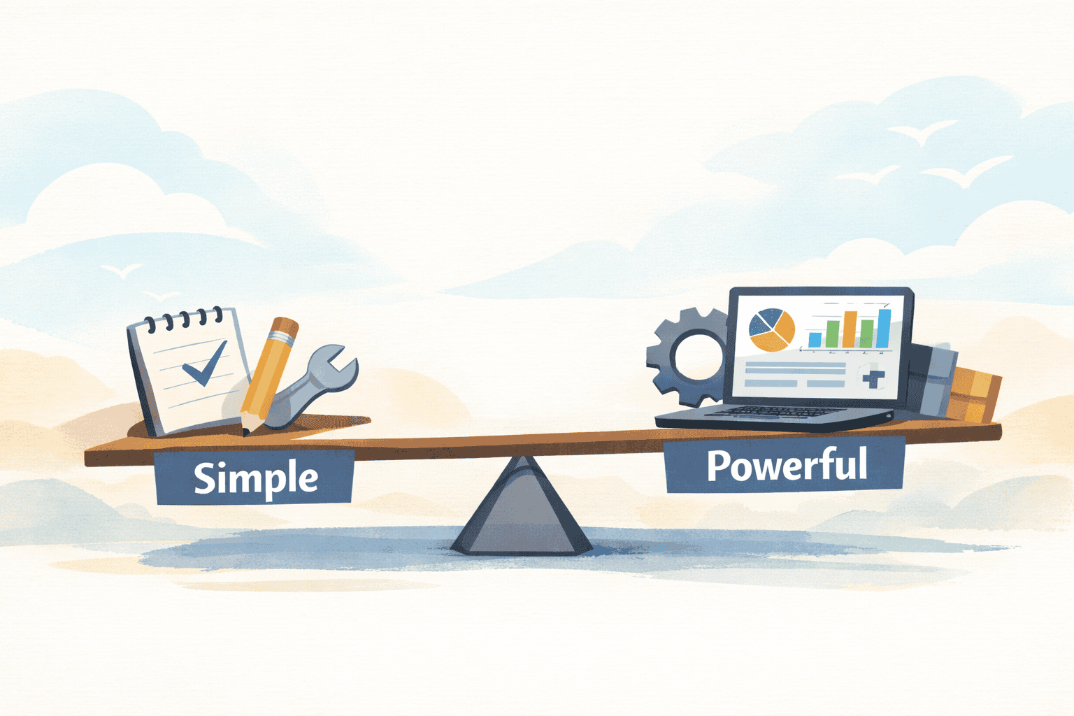 Choosing Tools: When Simple Beats Powerful