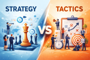strategy vs tactics