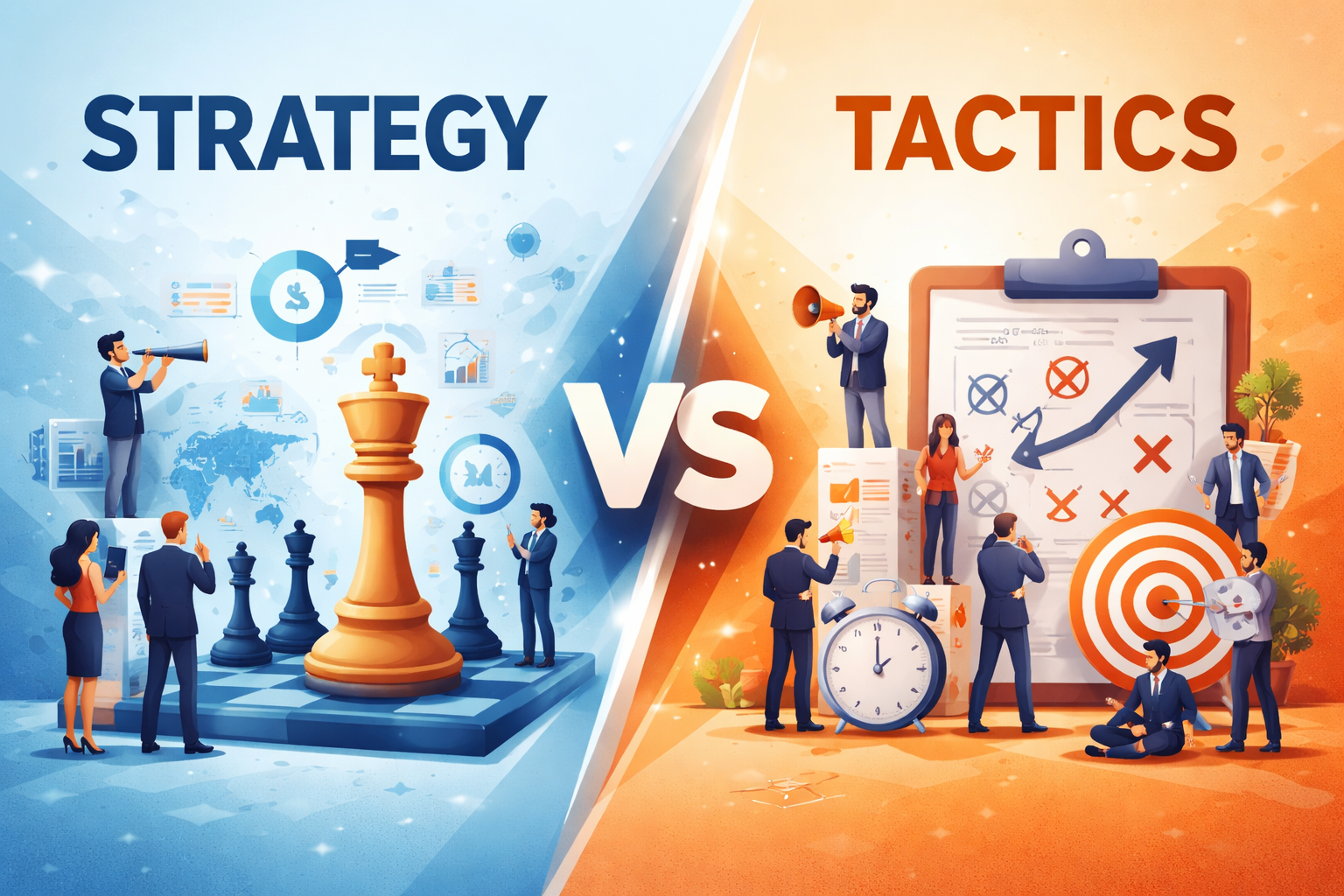 strategy vs tactics