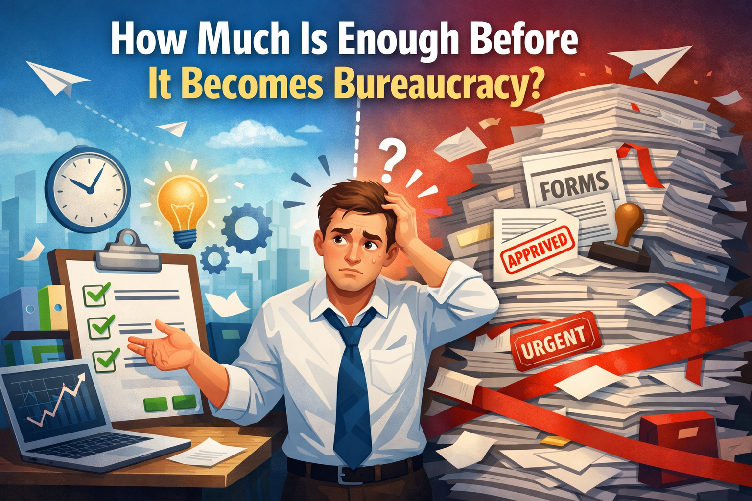 How Much Is Enough Before It Becomes Bureaucracy