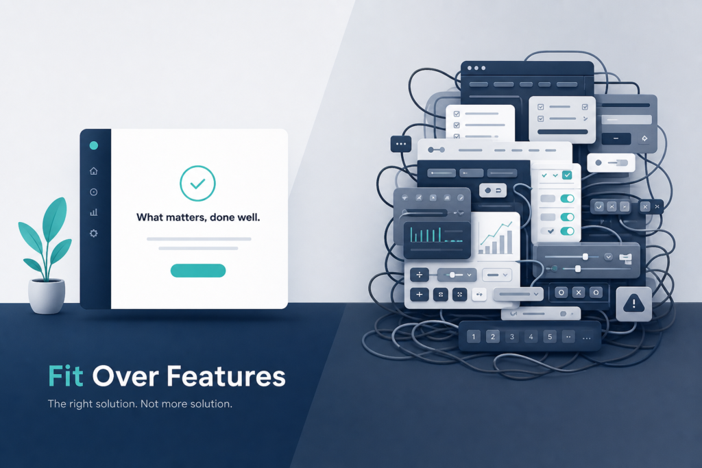Platform Fit vs Feature Overload